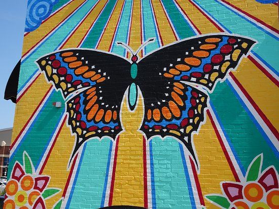 Butterfly Mural
