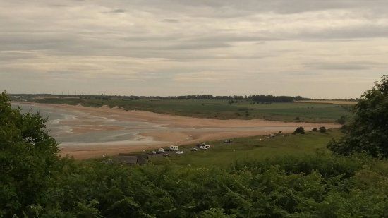 Old Battery Over Looking Alnmouth Links