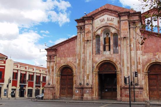 Iglesia y parque de San Blas