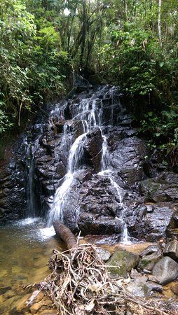 Hot waterfall