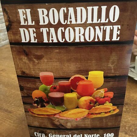 Bar Zumería el Bocadillo de Tacoronte