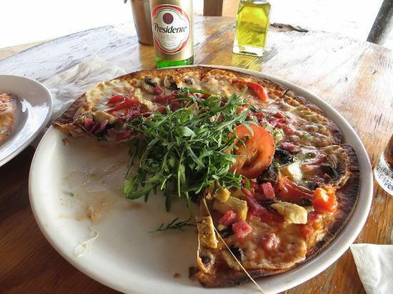 Tomatoes, Pizza at the Beach
