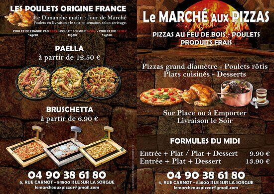 Le Marche Aux Pizzas