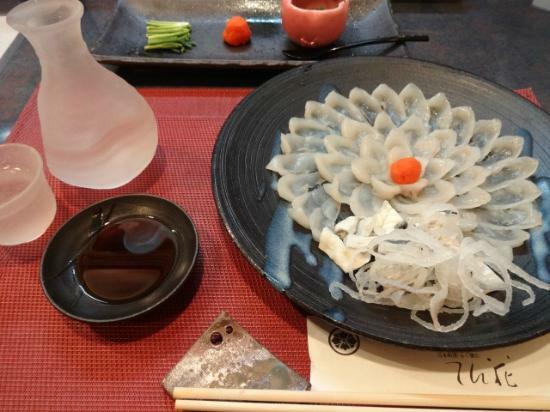 Japanese Cuisine Fugu Kaiseki Tenka