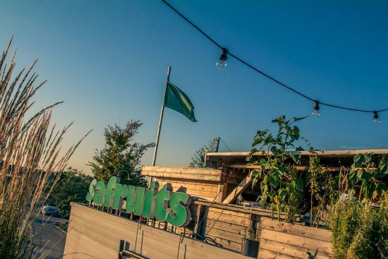 Hinterhof Dachterrasse