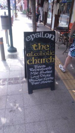 Epsilon Bar "The Alcoholic Church"