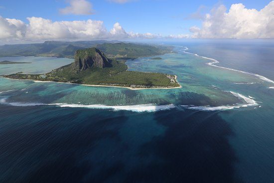 Underwater Waterfall