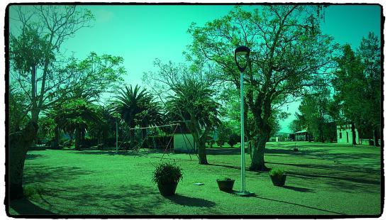 La Plaza Principal del Pueblo Garzon