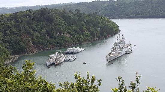 Cimetière des navires de Landévennec