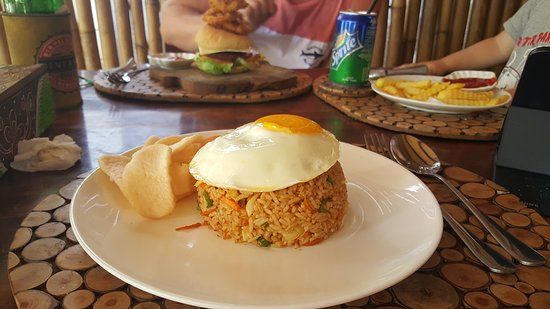 Black wood coffee shop