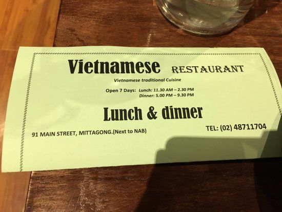 Vietnamese Restaurant