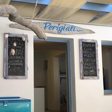 Perigiali Cafe Snack Bar Folegandros