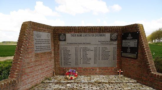 Canadees Herdenkingsmonument Ijzendijke