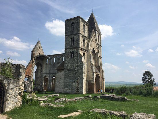 Zsámbék Premontre monastery church ruin