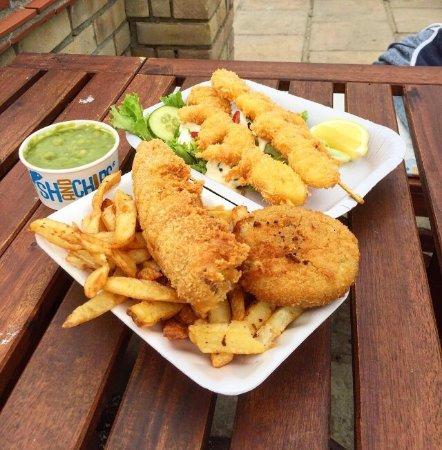Tides reach chip shop