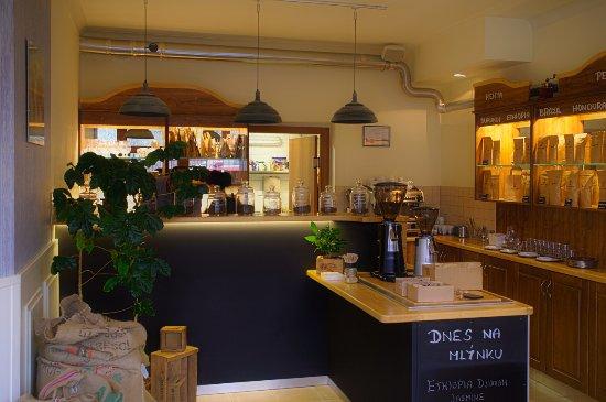 Aroma coffee Trebon Roastery