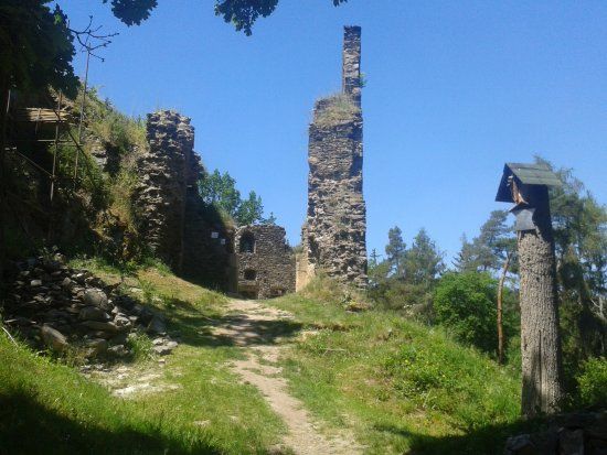 Castle ruins in Buben