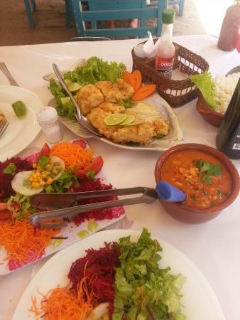 Quiosque Restaurante Azul Marinho