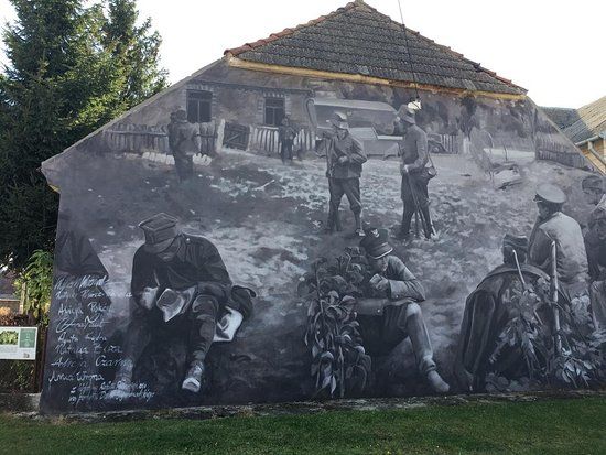 Mural Armia Krajowa z Wizny