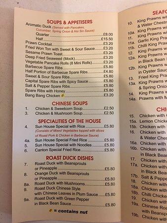 Sun House Chinese Takeaway