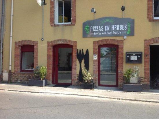 Pizzas en herbes
