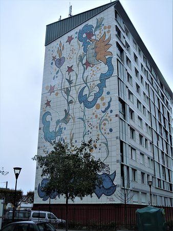 Fresque Les Mondes en Marche