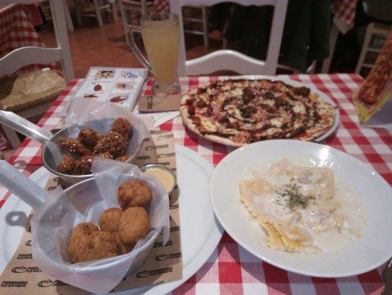 Pomodoro Pizza Pasta Burritos