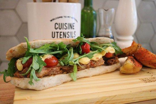 Raclette Grilled Cheese & Coffee House