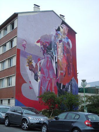 Fresque Les Migrants