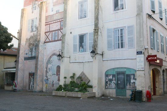 Fresque Trompe-l'oeil