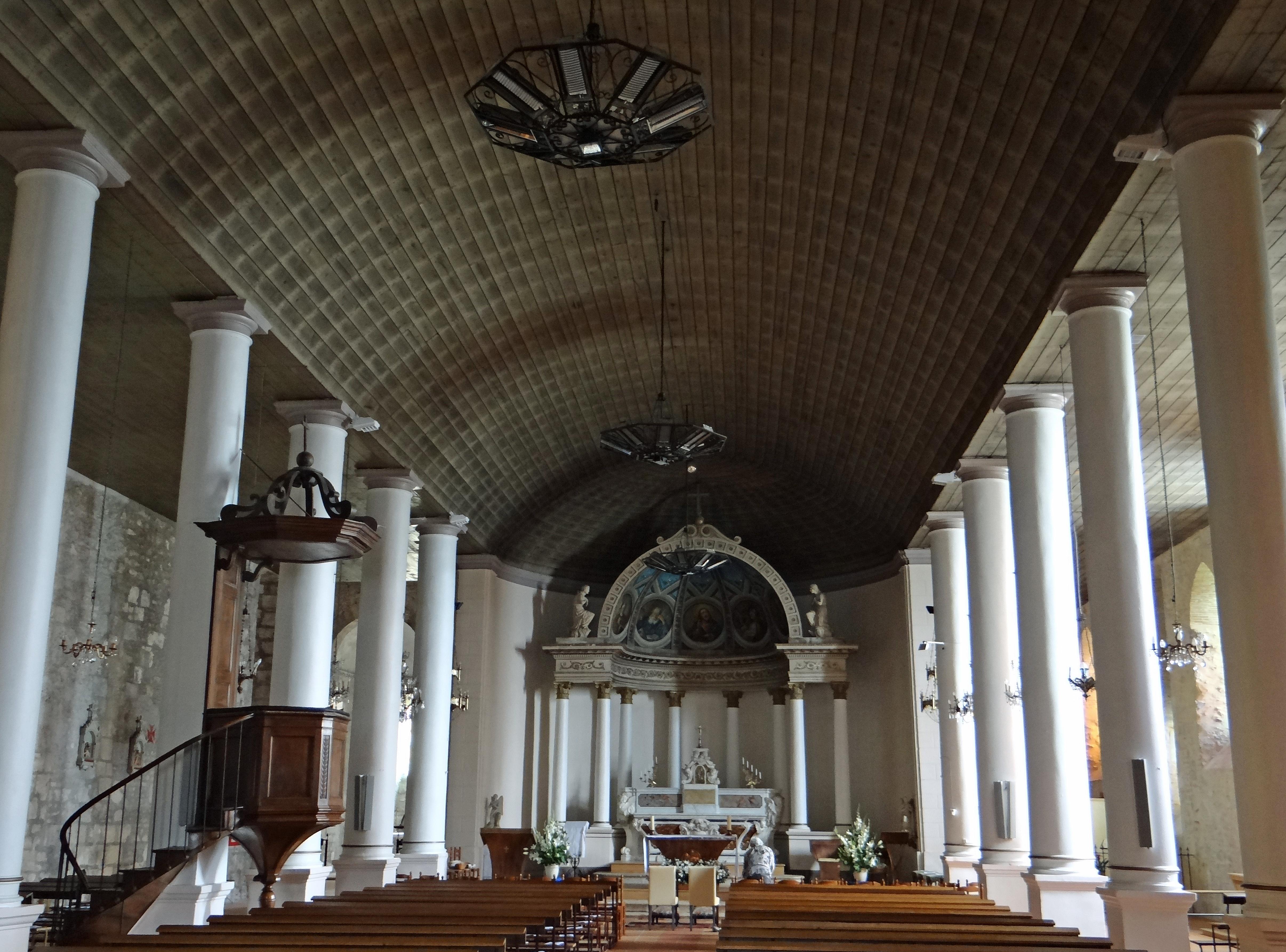 l'église Saint-Pierre-ès-Liens de Clairac