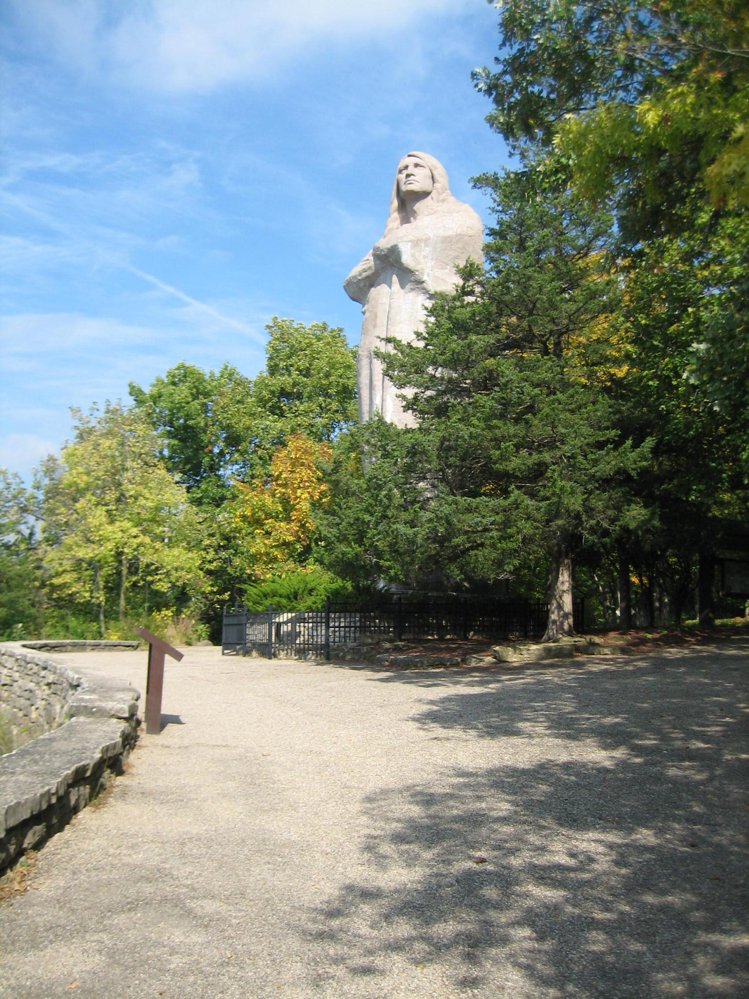 Black Hawk Statue