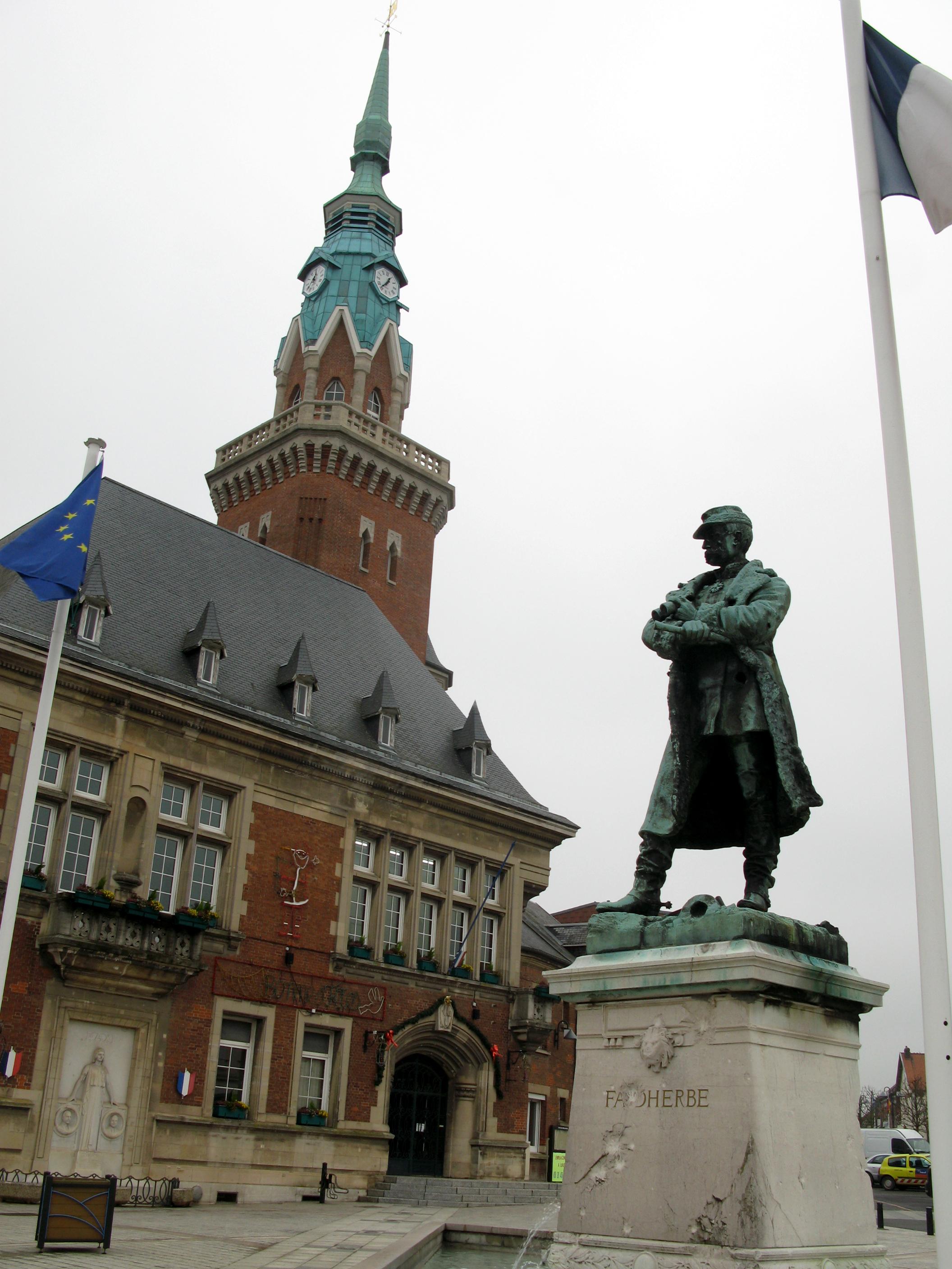 Statue of Louis Faidherbe in Bapaume