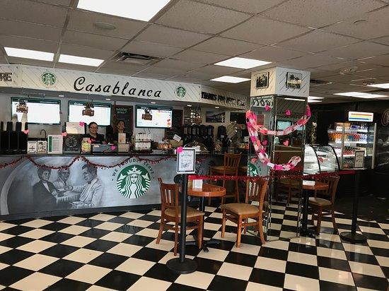 Casablanca Cafe proudly serving Starbucks