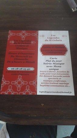 Les Legendes Du Saint Gobain Cuisine Et Musique