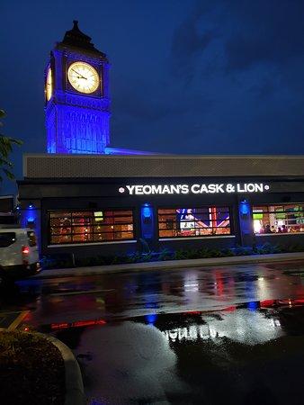 Yeoman's Cask and Lion