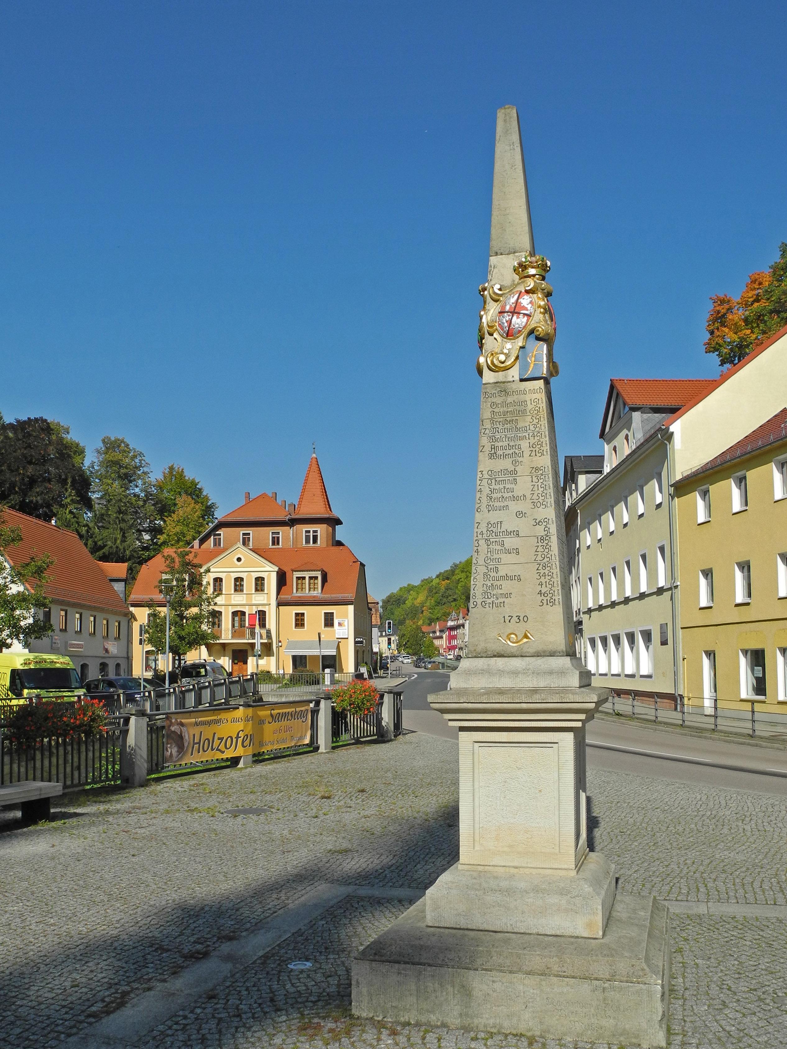 Kursächsische Postmeilensäule Rabenau