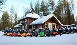 Arctic Circle Snowmobile park