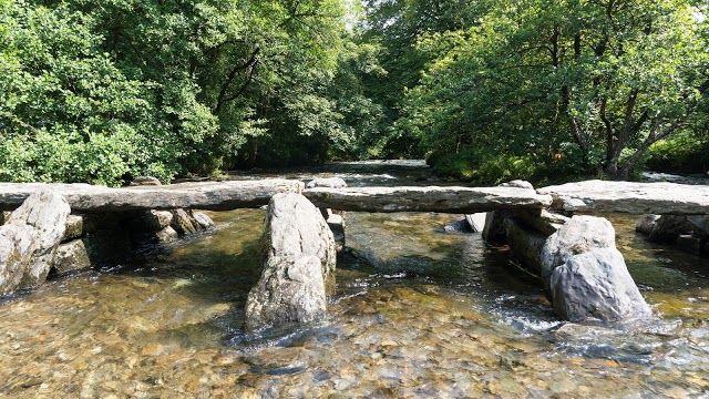 Tarr Steps Clapper Bridge