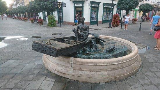 Boatman Sculpture