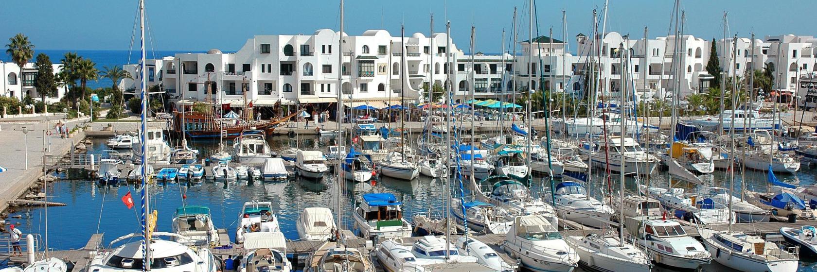 Hafen von Yasmine Hammamet