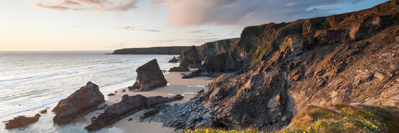 Carnewas and Bedruthan Steps