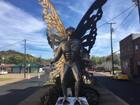 Mothman Statue