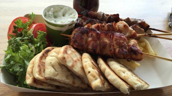 Greek Souvlaki Karvounaki