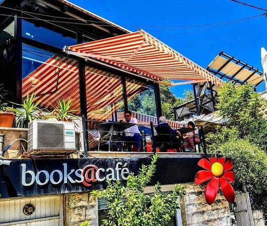 Books at Cafe