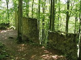 die Burgruine Neuenbuchberg