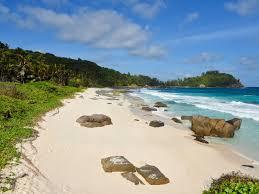 Strand van Anse Bazarca