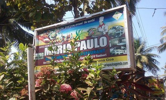 Maria Paulo Bar & Restaurant Agonda Beach