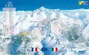 Wintersportort La Rosière Espace San Bernardo