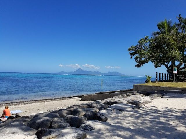 Plage publique de Papehue